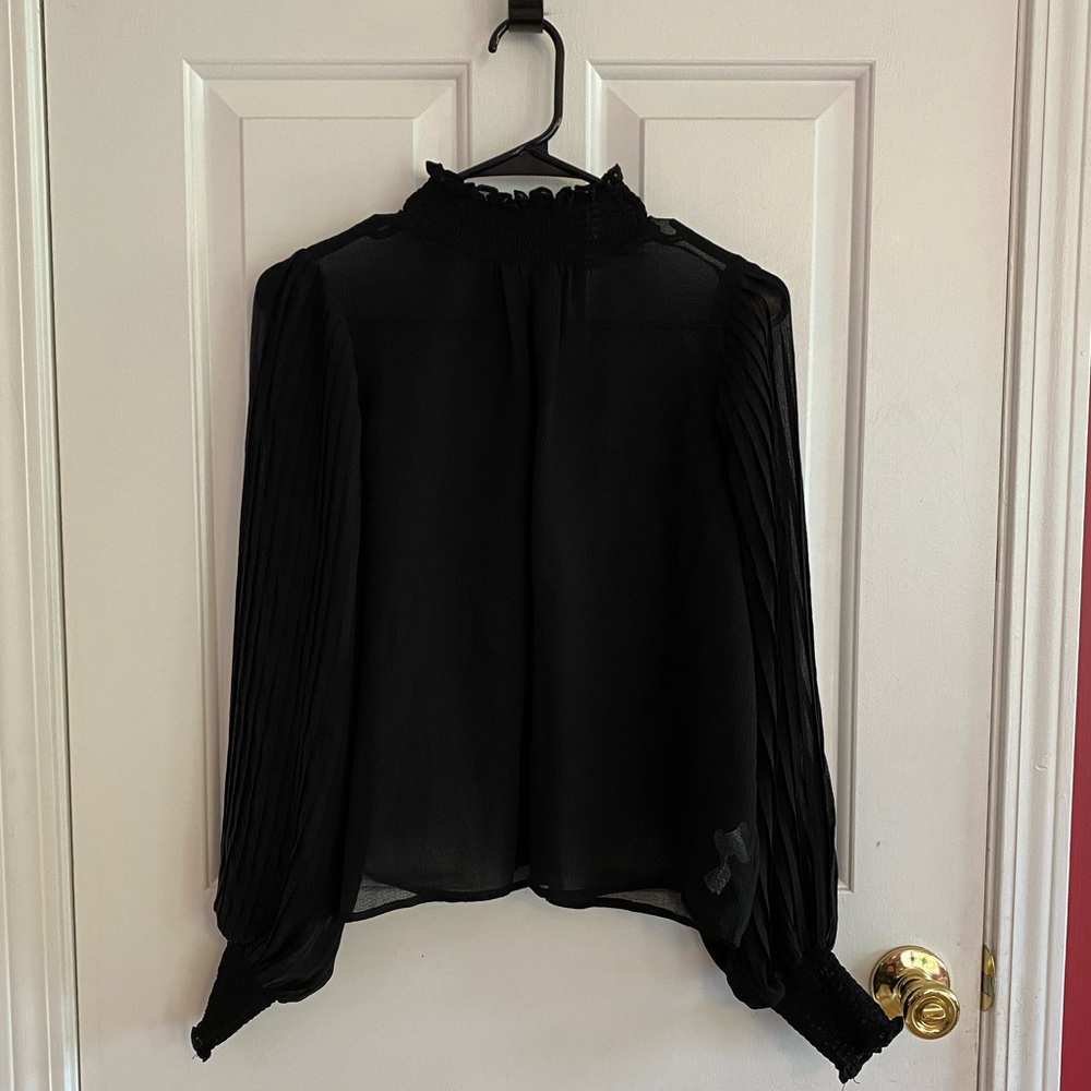 Forever 21 Mesh Long Sleeve